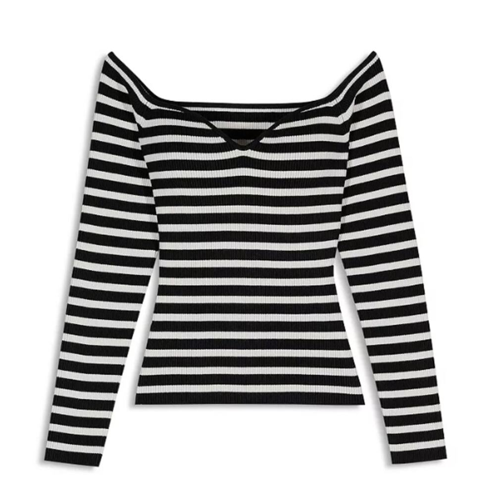 ba&sh Owais Ribbed Off-the-Shoulder Top - Picture 5 of 5